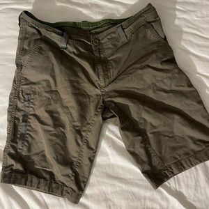 Dark kaki shorts